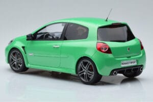 Renault Clio 3 RS Zaļš Otto 1:18 OT900 Sveķi — attēls 5 no 6