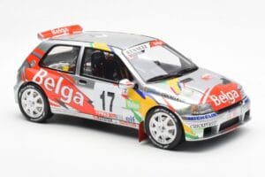 Renault Clio Maxi Kit Car Belga #17 Rally Ypres 1995 Otto 1:18 OT1058 Sveķi — attēls 4 no 6