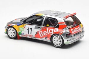 Renault Clio Maxi Kit Car Belga #17 Rally Ypres 1995 Otto 1:18 OT1058 Sveķi — attēls 5 no 6