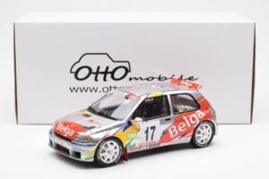 Renault Clio Maxi Kit Car Belga #17 Rally Ypres 1995 Otto 1:18 OT1058 Sveķi — attēls 6 no 6