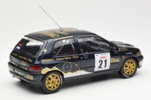 Renault Clio Williams DIAC #21 Jordan / Boyere Tour de Corse 1993 Norev 1:18 185228 Metāls — attēls 3 no 8