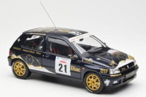 Renault Clio Williams DIAC #21 Jordan / Boyere Tour de Corse 1993 Norev 1:18 185228 Metāls — attēls 6 no 8