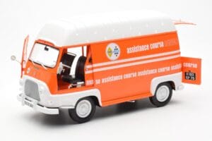 Renault Estafette Oranžs Assistance Course Norev 1:18 185123 Metāls — attēls 2 no 10