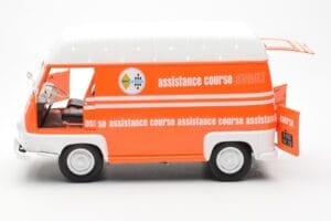 Renault Estafette Oranžs Assistance Course Norev 1:18 185123 Metāls — attēls 4 no 10