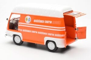 Renault Estafette Oranžs Assistance Course Norev 1:18 185123 Metāls — attēls 7 no 10