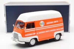Renault Estafette Oranžs Assistance Course Norev 1:18 185123 Metāls — attēls 10 no 10