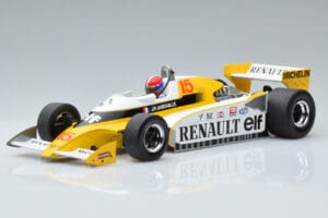 Renault RS10 Elf #15 J-P. Jabouille Winner France GP 1979 MCG 1:18 MCG18616F Metāls