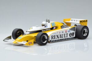 Renault RS10 Elf #16 R. Arnoux British GP 1979 MCG 1:18 MCG18617F Metāls