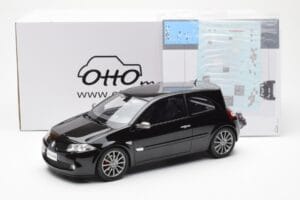 Renault Megane 2 RS Phase 2 Melns Otto 1:18 OT1054 Sveķi — attēls 6 no 6