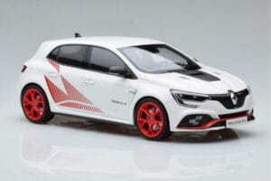 Renault Megane RS Trophy-R Mk4 Balts Norev 1:18 185239 Metāls — attēls 4 no 6
