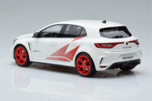 Renault Megane RS Trophy-R Mk4 Balts Norev 1:18 185239 Metāls — attēls 5 no 6