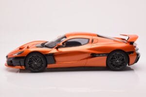 Rimac Nevera Oranžs GT Spirit 1:18 GT880 Sveķi — attēls 3 no 6
