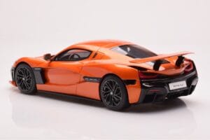 Rimac Nevera Oranžs GT Spirit 1:18 GT880 Sveķi — attēls 5 no 6