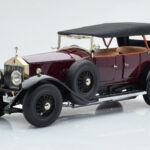 Rolls-Royce Phantom I Kabriolets Bordo Sarkans Kyosho 1:18