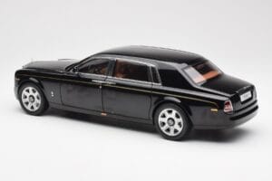 Rolls-Royce Phantom VII EWB Diamond Melns Kyosho 1:18 08841DBK2 Metāls — attēls 7 no 8