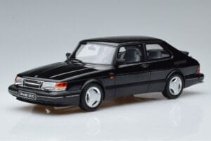 Saab 900 Turbo Mk1 Melns Otto 1:18 OT678 Sveķi