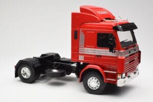 Scania 143M 470 Topline Sarkans MCG 1:18 MCG18142 Metāls — attēls 6 no 8