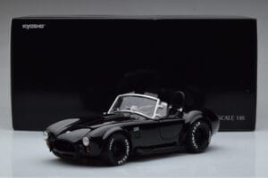 Shelby Cobra 427 S/C Melns Kyosho 1:18 08048BK Metāls — attēls 9 no 9