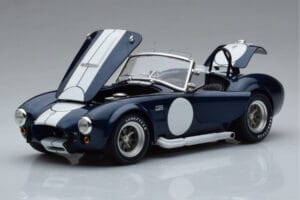 Shelby Cobra 427 S/C Tumši Zils Kyosho 1:18 08048DBL Metāls — attēls 2 no 9