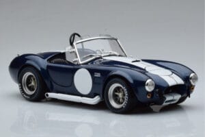Shelby Cobra 427 S/C Tumši Zils Kyosho 1:18 08048DBL Metāls — attēls 5 no 9