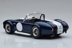 Shelby Cobra 427 S/C Tumši Zils Kyosho 1:18 08048DBL Metāls — attēls 6 no 9