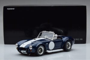 Shelby Cobra 427 S/C Tumši Zils Kyosho 1:18 08048DBL Metāls — attēls 9 no 9