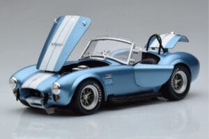 Shelby Cobra 427 S/C Gaiši Zils Kyosho 1:18 08048SBL Metāls — attēls 2 no 9