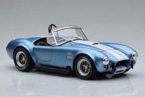 Shelby Cobra 427 S/C Gaiši Zils Kyosho 1:18 08048SBL Metāls — attēls 5 no 9