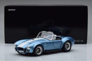 Shelby Cobra 427 S/C Gaiši Zils Kyosho 1:18 08048SBL Metāls — attēls 9 no 9