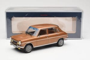 Simca 1100 Ti Sandalwood Metaliks Norev 1:18 185750 Metāls — attēls 6 no 6