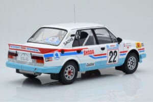 Skoda 130 LR #22 S. Kvaizar / J. Janecek Rally Acropolis 1986 IXO 1:18 18RMC157B Metāls — attēls 2 no 6