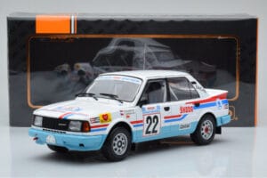Skoda 130 LR #22 S. Kvaizar / J. Janecek Rally Acropolis 1986 IXO 1:18 18RMC157B Metāls — attēls 6 no 6