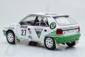 Skoda Felicia #27 P. Sibera / P. Gross Rally RAC Lombard 1995 IXO 1:18 18RMC148 Metāls — attēls 5 no 6