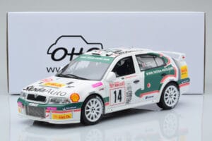 Skoda Octavia WRC #14 D. Auriol / D. Giraudet Rally Monte Carlo 2003 Otto 1:18 OT431 Sveķi — attēls 6 no 6