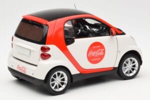 Smart Fortwo 451 Coca-Cola Minichamps 1:18 150036301 Metāls — attēls 3 no 8
