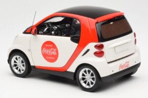 Smart Fortwo 451 Coca-Cola Minichamps 1:18 150036301 Metāls — attēls 7 no 8