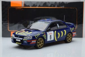 Subaru Impreza 555 #6 P. Liatti / C. Cassina Tour de Corse 1995 IXO 1:18 18RMC063C Metāls — attēls 6 no 6