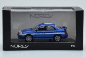 Subaru Impreza GD Gendarmerie Norev 1:43 800075 Metāls — attēls 4 no 4