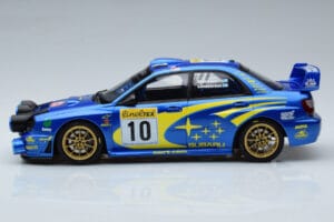 Subaru Impreza WRC #10 T. Makinen / K. Lindstrom Rally Monte Carlo Night Version 2002 Otto 1:18 OT784 Sveķi — attēls 3 no 6