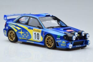 Subaru Impreza WRC #10 T. Makinen / K. Lindstrom Rally Monte Carlo Night Version 2002 Otto 1:18 OT784 Sveķi — attēls 4 no 6