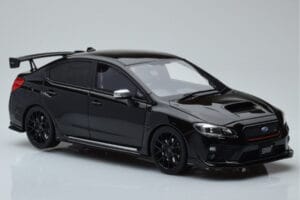 Subaru Impreza WRX STI Nurburgring Challenge Package Melns Kyosho 1:18 KSR18021BK Sveķi — attēls 4 no 6