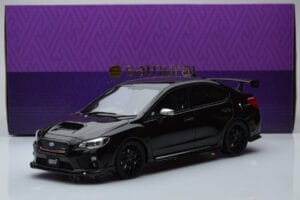 Subaru Impreza WRX STI Nurburgring Challenge Package Melns Kyosho 1:18 KSR18021BK Sveķi — attēls 6 no 6