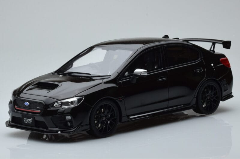 Subaru Impreza WRX STI Nurburgring Challenge Package Melns Kyosho 1:18