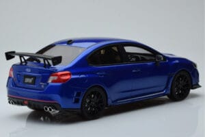 Subaru Impreza WRX STI Nurburgring Challenge Package Zils Kyosho 1:18 KSR18021BL Sveķi — attēls 2 no 5