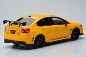Subaru Impreza WRX STI Nurburgring Challenge Package Dzeltens Kyosho 1:18 KSR18021Y Sveķi — attēls 2 no 5