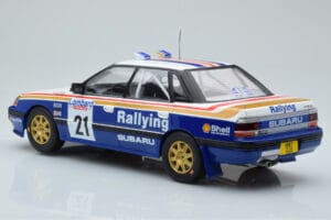 Subaru Legacy RS #21 C. McRae / D. Ringer RAC Rally 1991 IXO 1:18 18RMC080B Metāls — attēls 5 no 6
