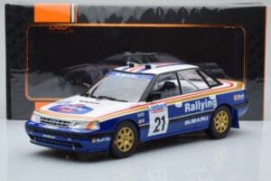 Subaru Legacy RS #21 C. McRae / D. Ringer RAC Rally 1991 IXO 1:18 18RMC080B Metāls — attēls 6 no 6