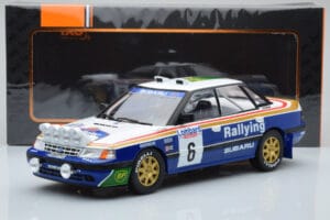 Subaru Legacy RS Night Version #6 M. Alen / I. Kivimaki RAC Rally 1991 IXO 1:18 18RMC080A Metāls — attēls 6 no 6
