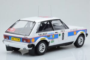 Talbot Sunbeam Lotus Night Version #8 H. Toivonen / P. White Rally Monte Carlo 1981 IXO 1:18 18RMC095B Metāls — attēls 2 no 6