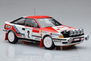 Toyota Celica GT-Four ST165 #2 C. Sainz / L. Moya Winner Rally Monte Carlo 1991 Kyosho 1:18 08961B Metāls — attēls 5 no 12